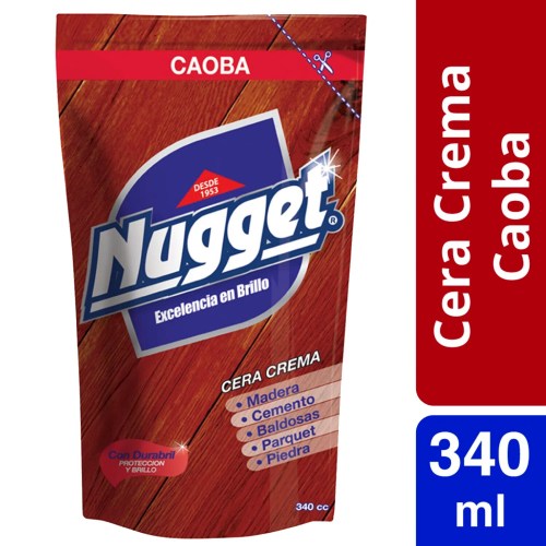 Cera crema Nugget Caoba
